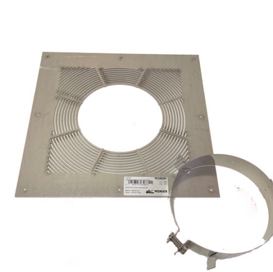 125mm ICID Plus Ventilated Support Plate 1PC G50 : Specflue